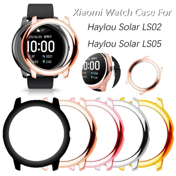 Kallis Kaitsja puhul Xiaomi Haylou Päikese LS05 LS02 PC Raske Õõnes välja Naiste Tüdruk Smart Watch Katta Kaitsva Kaitseraua Kest