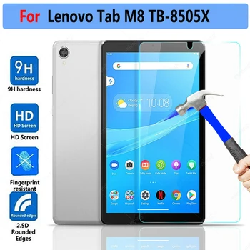Karastatud Klaas Lenovo Tab M8 8.0 TB-8505X TB-8505F TB-8505 Screeen Protector 0,3 mm 9H HD Läbipaistev Tablett Film