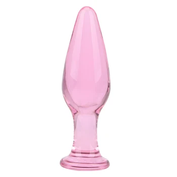 Klaas Anal Plug Dildo Erootiline Pink Crystal Tagumik Pistikud Sugu Mänguasjad, Naiste Naiste Masturbatsioon Eesnäärme Massaaži