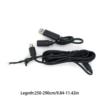 Kõrge Kvaliteediga USB-4 Pin Kaabel Juhe Kaabel +Löönud Adapter Asendamine Xbox - 360 Wired Controller Tarvikud