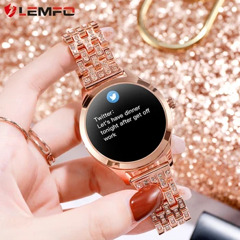 LEMFO LW07 Smart Watch Naiste 2020 DIY Watch Face Värviline TFT-Ekraan, Tervise Järelevalve Smartwatch Daamid Android ja IOS