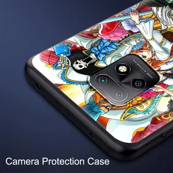 Luffy One Piece Anime Pehme puhul Xiaomi Redmi Märkus 9S 8 8T 9 Pro 6 7 8 Pro 6A 7A 8A 9A 9C, Räni, TPÜ Telefoni Kate