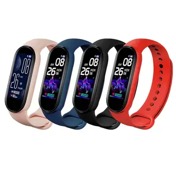 M5 Fitness Tracker Sport Smart Watch Käevõru Südame Löögisageduse, vererõhu Monitor Tervise Käepaela Bluetooth-ühilduva Smart Bänd