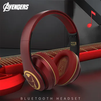 Marvel Sertifitseeritud Peakomplekt Bluetooth V5.0 Iron Man Traadita Stereo Kõrvaklapid, Kõrvaklappide Kapten Ameerika Spider Man