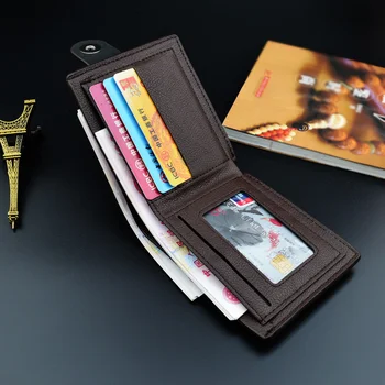 Meeste Rahakott Uus Meeste Lühike Taskud Noorte Magnet Lukk Moe Vaba aja veetmise Pehme Taskud Väikeste Meeste Rahakott Kaardi Kotid