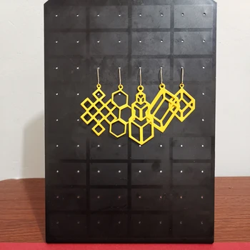 Metalli Lõikamine Sureb Hallitus Kiht Cube Kõrvarõngas 2021 Uus Käsitöö Sureb Šabloonid Scrapbooking Paber-Kaardi Tegemine Nuga Punch Surra