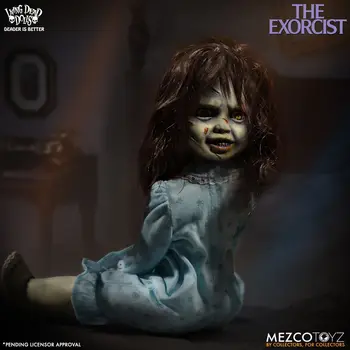 Mezco Elavad Surnud Nukud Exorcist Ühine Vallas Tegevus Joonis Mänguasjad Halloween