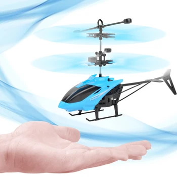 Mini RC-Droon-Kopter Infraed Induktsiooni 2 Kanaliga Elektroonilise Naljakas Peatamise Dron Õhusõiduki Quadcopter Väike drohne Lapsed Mänguasjad
