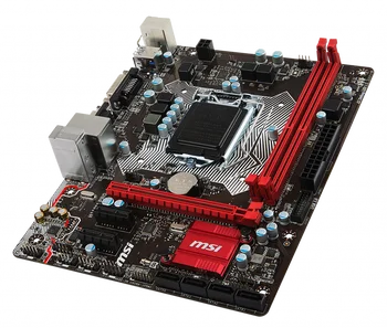 MSI H110M PRO-D Lauaarvuti emaplaadi LGA 1151/DDR4 Intel H110 toetab 6/7 SATA III Algne Kasutatud emaplaadi komplekt