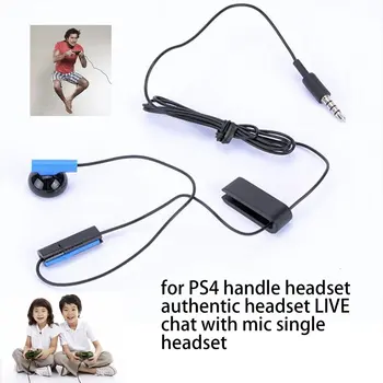 Mäng draiverid Kõrvaklappide jaoks PS4 Mäng Käepide Peakomplekti toetada LIVE Chat Mikrofoniga Ühe Earbuds