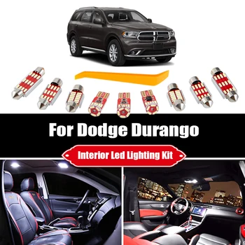 Mõeldud Dodge Durangos 1998-2018 2019 2020 Canbus Sõiduki LED Interjööri Kaart Dome Pagasiruumi Ukse Lambid Auto Valgustus Tarvikud