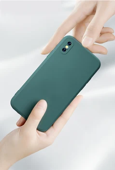 NOHON disaini värviline dekoratiivne telefon case FOR iPhone SE2020 6S 7 8plus 11 12 Pro MAX Kunsti retro vedela silikooniga tagakaas