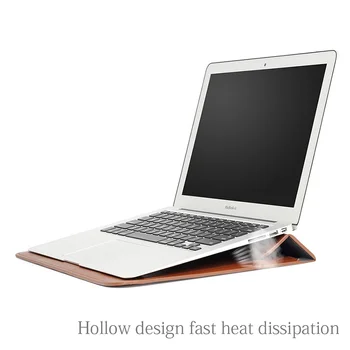 Näiteks Huawei Honor MagicBook 14 15 Matebook D14 D15 Laptop Sleeve for Macbook Air Pro Retina 11 13 15 Sülearvuti PU Sülearvuti Varrukas