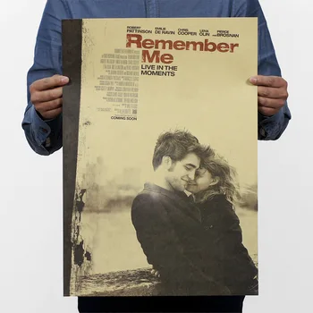 Pea Mind meeles Pattinson ARMASTUS Oscarite Film Hollywoodi Filmi / Jõupaber Seina Kleebised Baar Retro Plakat Dekoratiivset Maali 51x35cm