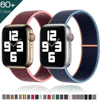 Rihm Apple Watch band 38mm 40mm 42mm 44mm Smartwatch Watchband correa Sport Nailon Aas vöö, Käevõru iWatch Seeria 4 5 SE 6