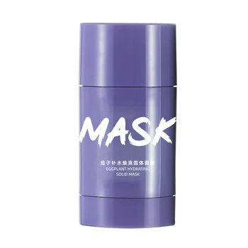 Roheline Tee Puhastamine Tahke Mask Baklažaan Puhastamiseks Savi Stick Mask Oil Control Anti-Akne Muda Cream Beauty Näonaha Hooldus
