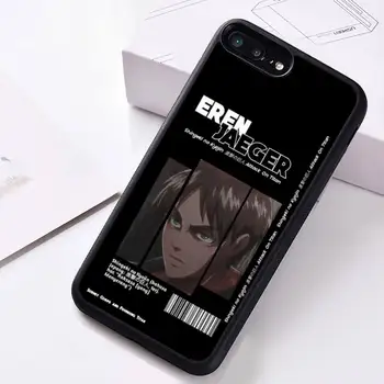 Rünnak Titan Kelle Jaeger manga Telefoni Puhul Kummist iphone 12 11 Pro Max Mini XS Max 8 7 6 6S Pluss X 5S SE 2020 XR kate
