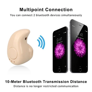 S530 Mini 4.0 Bluetooth Kõrvaklapid Sport Gaming Headset Koos Mic-Traadita Kõrvaklapid Handsfree Stereo Earbuds Jaoks IOS Android