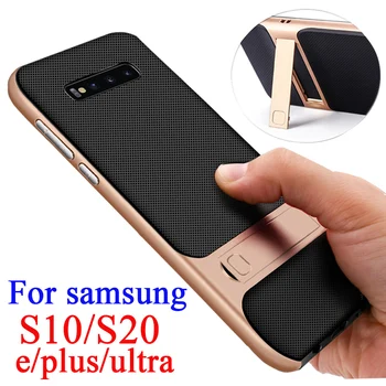 Samsung galaxy s20 plus ultra juhul s10 s20ultra telefoni kaane s 10 s10plus s20plus naised mehed metallist jalg õhuke