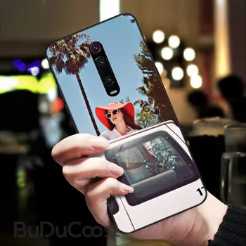 Seksikas laulja mudel Lana Del Rey Pehme musta Telefoni puhul Xiaomi Redmi lisa 8 pro note9 pro Redmi Lisa5 7 Note6Pro