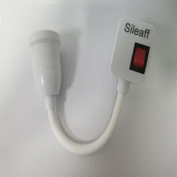 Sileaff Paindlik E27 Valguse Lamp Base Pirn Adapteri Pesa Laiendada Laiendamine Converter Seina Baasi Omanik LED Kruvi Pesa USA Pistik