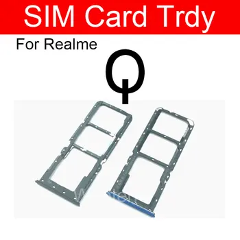 SIM-Kaardi Salve Jaoks Realme Q C1 C2 Sim-Kaardi Salve Lugeja pesast Varuosad