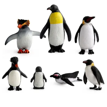 Simulatsioon Pingviin Mudelid Kujukeste Polar Arktika Loomade Arvud Antarktika Set Jõulud Sünnipäeva Kingitus