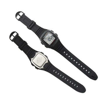 Sweatproof Vastupidav Silikoonist Watchband Jaoks Casio G-SHOCK W-96H 18mm Smart Sport Watch Accessorie Must Premium Kummist Randmepael