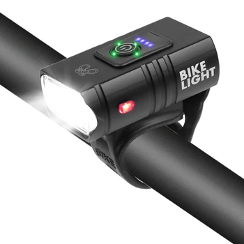 T6 LED Jalgratta Valgus 10W 800LM USB Laetav Võimsus Ekraan MTB Mountain Road Bike Ees Lamp Taskulamp jalgratturi Varustus