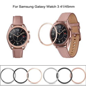 Teras Bezel Ringi Metallist Kate Samsung Galaxy Vaata 3 45 41mm Rihm Liim Kaitsta Juhul SmartWatch Galaxy Watch3 Tarvikud