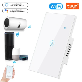 Tuya Smart WIFI Touch Lüliti boilerite Smart Home Lüliti 20A Toetada Alexa Google ' i Kodu Tuya App Ajastus Hääl Remote MEILE Uus
