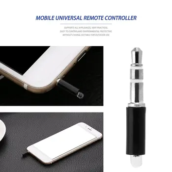 Universaalne 3.5 mm Mini Intelligentne Puldi Pistik Mobiiltelefoni Smart Infrapuna IR Kaugjuhtimispuldi Pesa iPhone IOS Android
