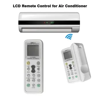 Universal LCD A/C Muli Kaugjuhtimispult RC 433 mhz Sagedus Õhu konditsioneer Konditsioneer Lihtne tegevus, HW-1028E