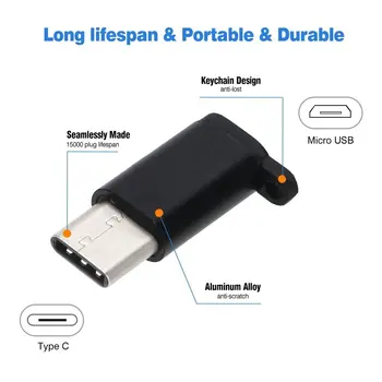 USB-3.1 C-Tüüpi OTG Adapter, Micro USB Type C Adaptador Usb Tipo C Samsung S9 Lisa 8 S8 +LG G5 G6 V20 Huawei Tüüp-c