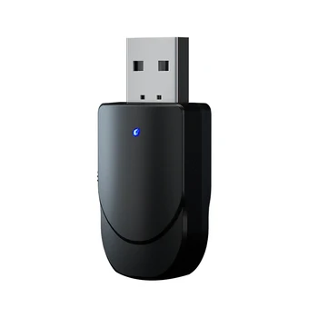 USB-Bluetooth-5.0 Saatja-Vastuvõtja 3,5 mm Mini Jack 3 IN 1 Stereo AUX Muusika Traadita side Adapter TV PC Kõrvaklapid Auto Kõlarid