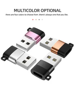 USB Tüüp C OTG USB Adapter USB-C Mees, Et Micro-USB Type-c-Emane Converter For Macbook Samsung S20 USBC OTG-Liides
