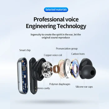 Uus 2021 N9 TWS 5.0 Bluetooth Kõrvaklapid Juhtmeta Kõrvaklappide Stereo-Peakomplekti sport Earbuds mikrofon koos laadimise kasti