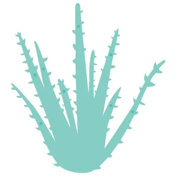 Uus Jõuline Aloe Taime 2020 Metalli Lõikamine Sureb DIY Scrapbooking Paberi ja Kaardi Tegemise Dekoratiivne Reljeef Käsitöö Nr Templid