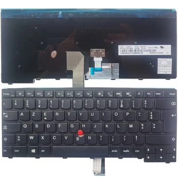 Uus prantsusmaa/FR sülearvuti klaviatuur Lenovo ThinkPad L440 L450 L460 T431 T431S T440 T440P T440S T450 T450S E431 E440 Nr backlit