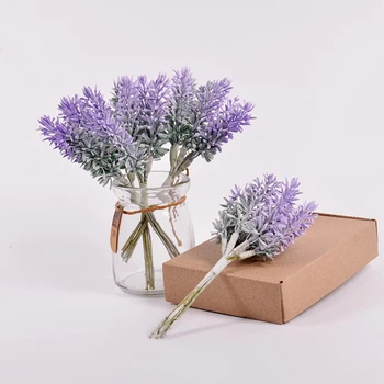 Veetaimede Lavendel Lill Silk Romantiline Kodu Dekoratiivsed kinkekarbis Supllies 1tk DIY Plastikust Lill Materjali 14.5 cm Pikkus