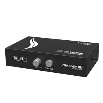 VGA Switch 2 sisend Port 1 väljund D-sub vahetaja PC Valija jälgida jagada MT-VIKI Maituo 15-2CF