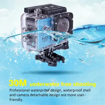 Väljas Mini Sport Action Kaamera Ultra 30M 1080P Veealuse Veekindel Kiiver Video Salvestamise Kaamerad Sport Cam jaoks SJCAM SJ4000