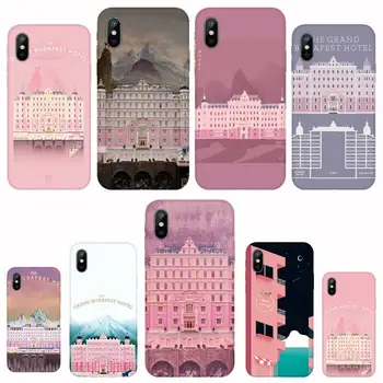 Wes Grand Budapest Hotel Telefoni Case For iphone 12 5 5s 5c se 6 6s 7 8 plus x xs xr 11 pro max