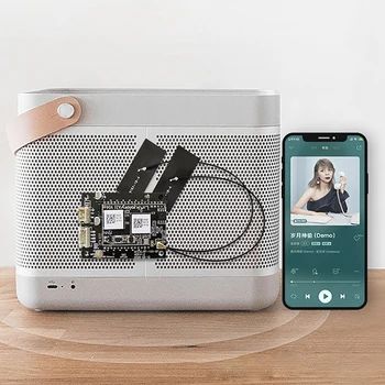 WiFi 2.4 G ja Bluetooth-5.0 Audio Juhatuse Moodul Spotify Airplay 20Hz - 20 khz DIY Smart Kõlar Võimendi