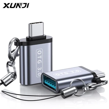 XUNJI USB-C USB Adapter Otg USBC Meeste ja USB 3.0 Naine Converter For Macbook Pro Samsung Xiaomi Tüüp C Teisendada Adapter