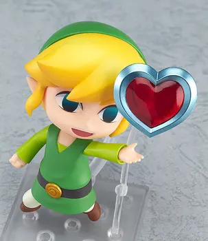Zelda Link Anime Tegevus Joonis PVC Mänguasjad #413 Hinge Looduses Figuriin Figma Muutlik Nukud Kassi Silmad Brinquedos Q. Ver Kuju