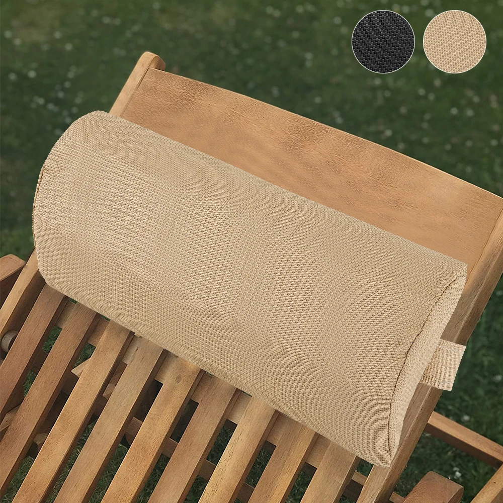 1/2PC rloungers padi padi kiudaineid sponge nap padi pehme elastne tooli peatugi padi kaela tugipadi päike tooli padi