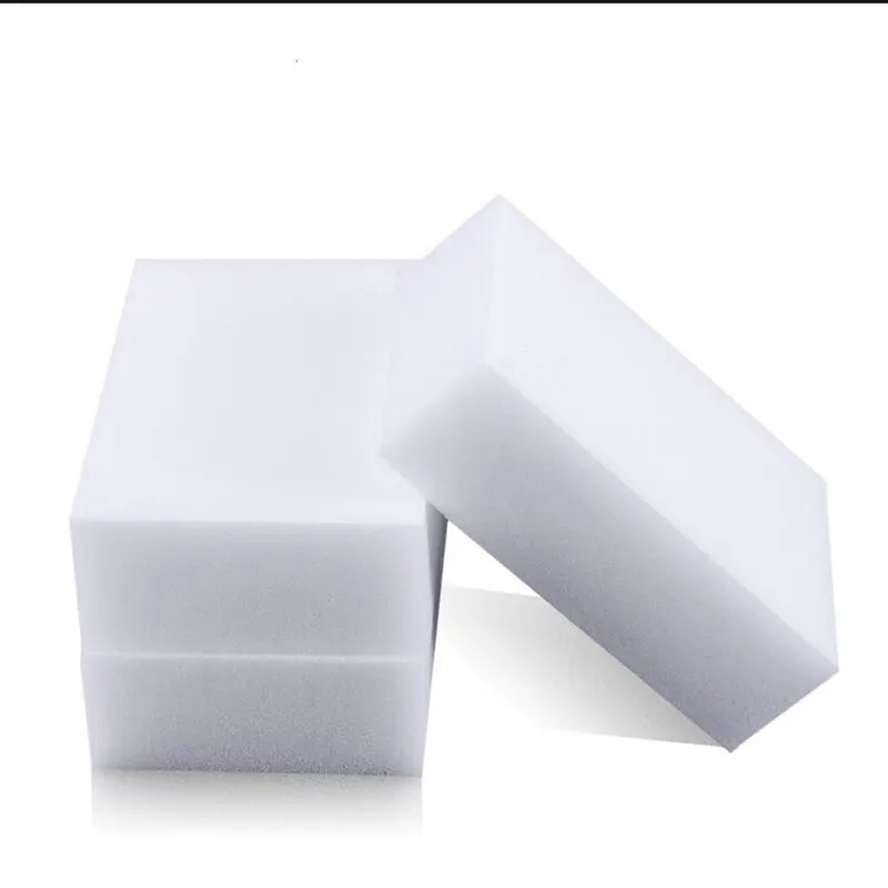 100*60*20 mm 100 tükki Maagia Kustutaja Köögis Pesumasin Cleanning Valge Melamiin nano Sponge majapidamistööriistad