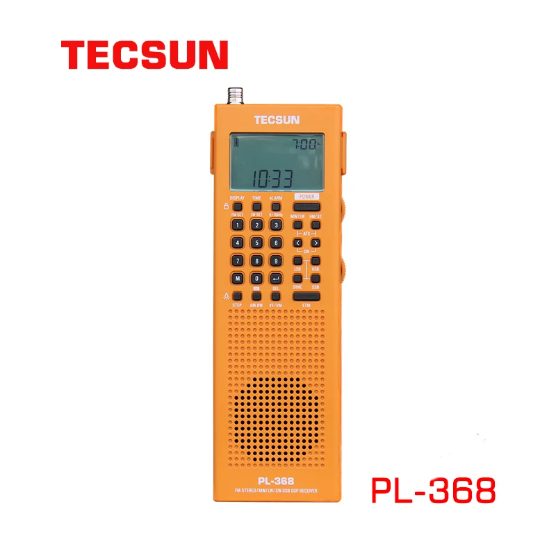 2021 TECSUN PL-368 Kaasaskantav Raadio FM-DSP ETM ATS-FM-Stereo-Receiver MW ja SW Maailma Bänd Stereo Raadio