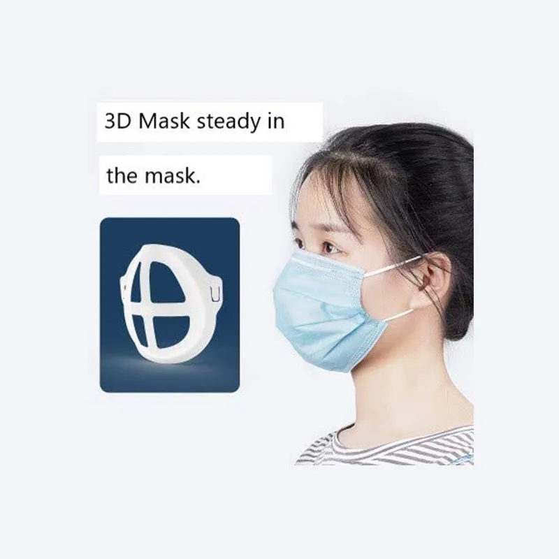 3D Mask Omaniku Maski bracket Sisemine Näo Mask omanik Sisemise toestuse Hingata Mugav Anti-Fog Korduvkasutatavad Ohutus